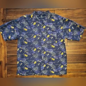 Wu Wear button down short sleeve, men's XL
